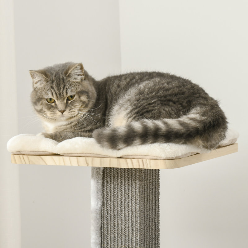 Arbre à chat Pawhut Cozy-House