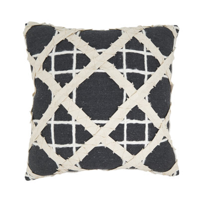 Modern Cross Hatch Pillow Cover