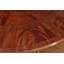 84" Round Perimeter Leaf Mahogany Dining Table