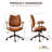 Albaugh Ergonomic Office Chair Swivel Task Chair with Adjustable Gas Lift-123086192