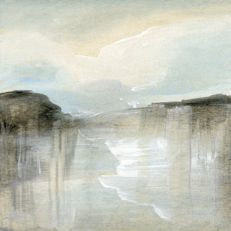 Quietude by Karen Suderman - Wrapped Canvas Painting, 30cm H x 30cm W