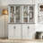 71" Standard Wood Bookcase Cabinet