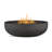 Carson Round Concrete Propane/Natural Gas Fire Pit in Carbon by Jensen Co.-113697844-113697845-113697847