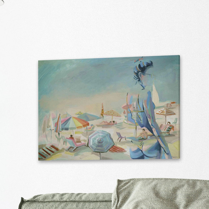 «Look for Fun» par Parvez Taj, reproduction d'art sur toile tendue, H 12 po x l 18 po