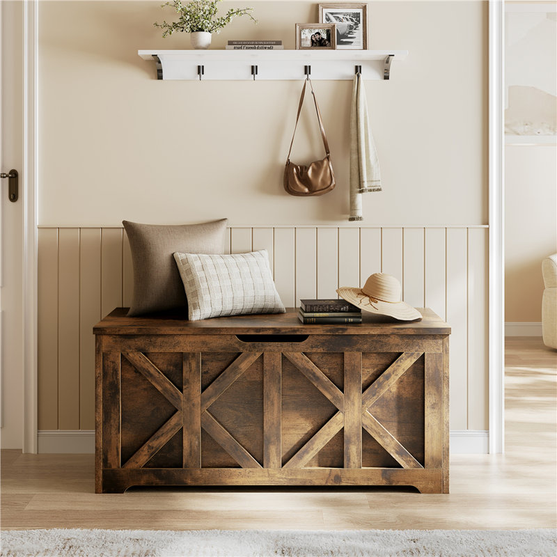 Storage Bench, Rustic Brown