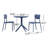 Farrah Square Stackable Plastic 3-Piece Patio Dining Set-351885442-351818984
