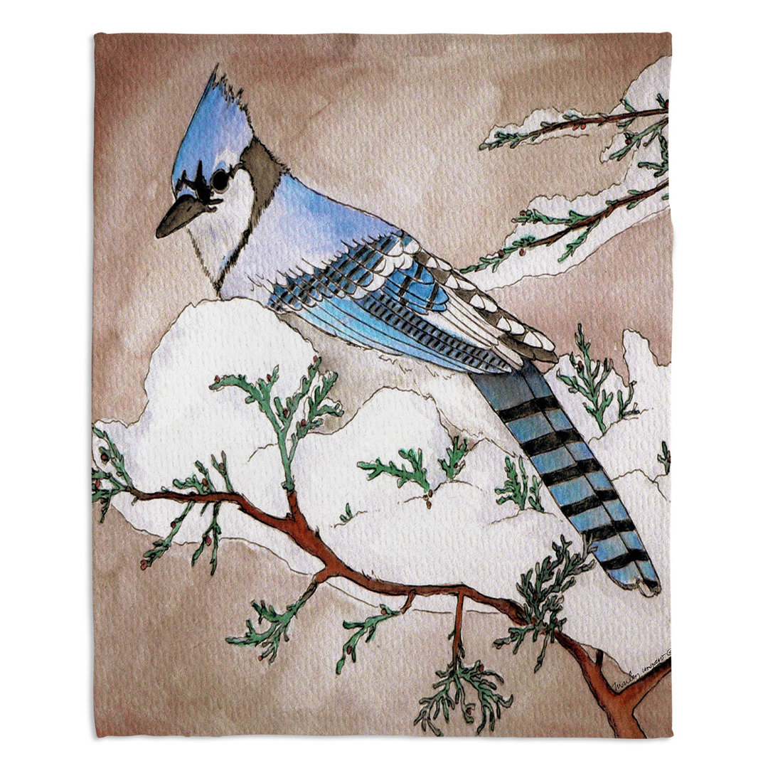  Bluejay Blanket DiaNoche Designs 