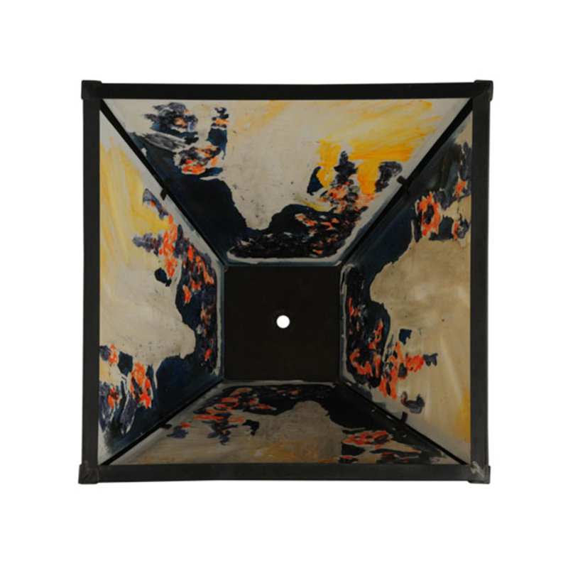 Abat-jour empire en porcelaine 8 po H