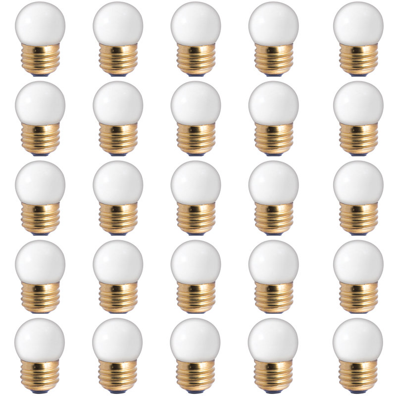 Ampoule incandescente 7,5 watts à intensité variable (2700 K) / culot moyen (standard) E26