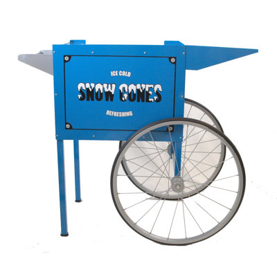 Chariot pour machine à cône de neige