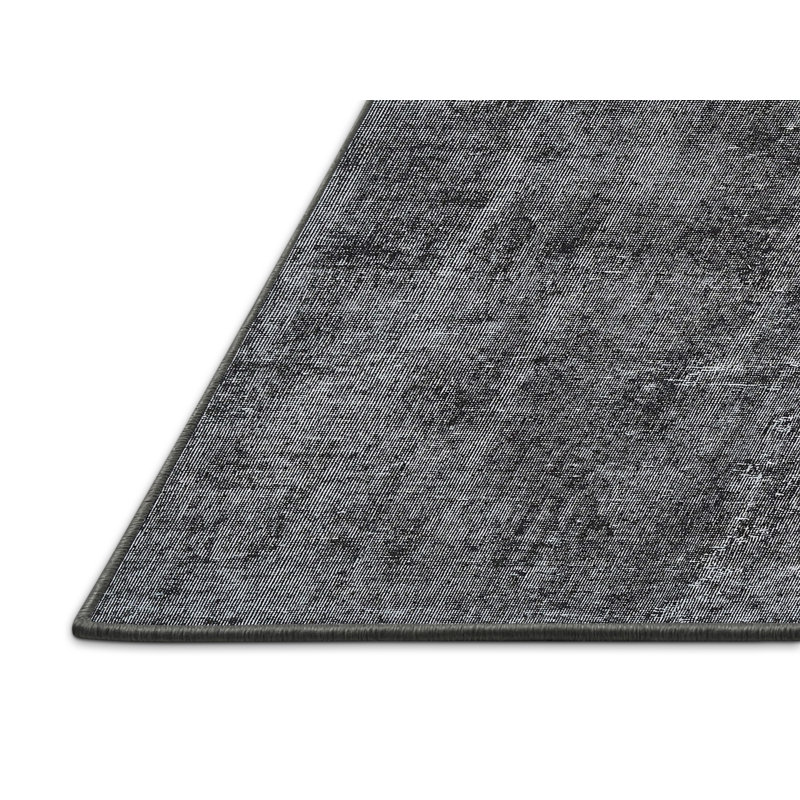 Tapis décoratif à charbon de bois en laine Maryjo, Rectangle 8 pi x 10 pi