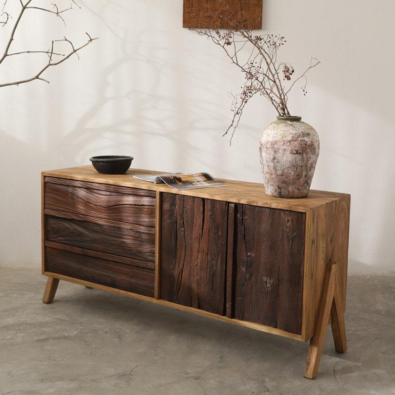 Buffet de luxe américain, H 29,9 po x l 63 po x P 17,7 po