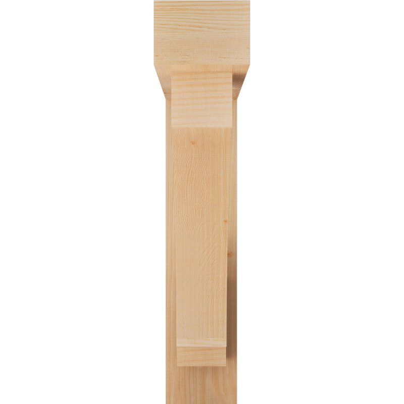 Support de bloc impérial avec entretoise décalée, 30 x 30, Sapin Douglas de l 6 po (scié brut)