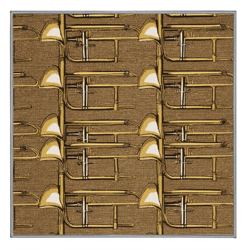  Tapis lavable trombone, Rectangle 6 pi x 9 pi