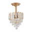 1 - Light Gold Chandelier Pendant