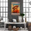 «Cowboy I Am The Storm» sur toile-1393934975