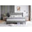 Platform Bed Frame With Upholstered Wingback Headboard, No Box Spring Needed-723876651-723876565