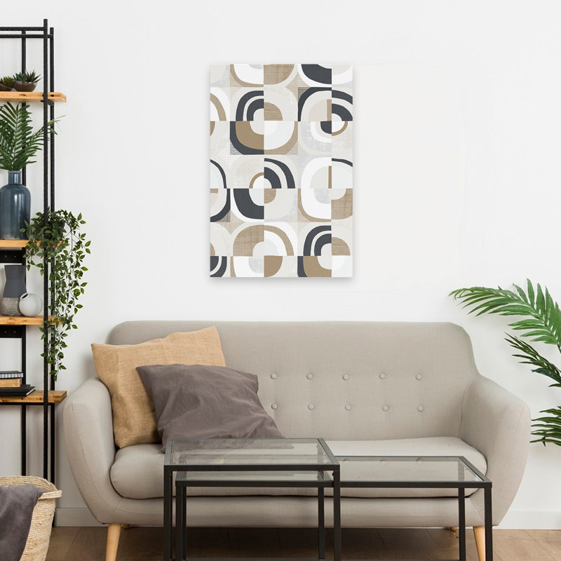 Style Mid-Century moderne et moderne, H 24 po x l 16 po