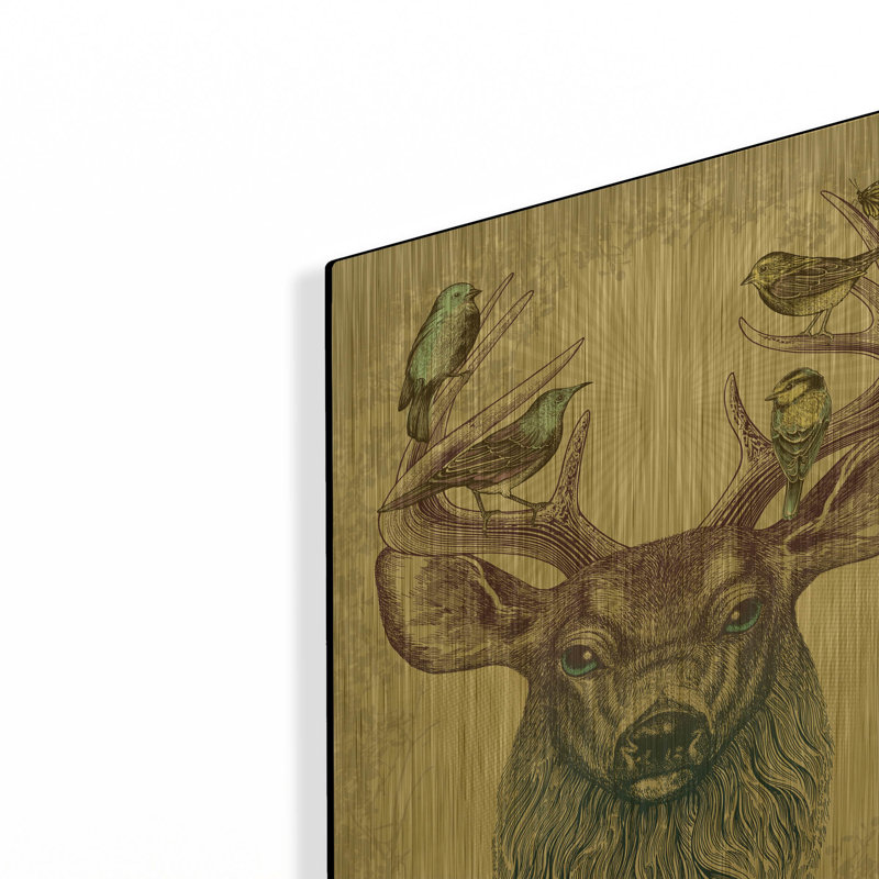 " Magic Buck " by Rachel Caldwell, 12"x16"