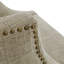 Tabouret de comptoir pivotant 360 ° beige-340030765