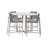 Misa Upholstered Counter Stool with Metal Frame-576239165-576239163