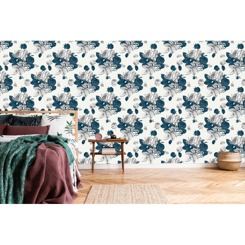 Rouleau de papier peint adhésif l 10' x l 24 po i