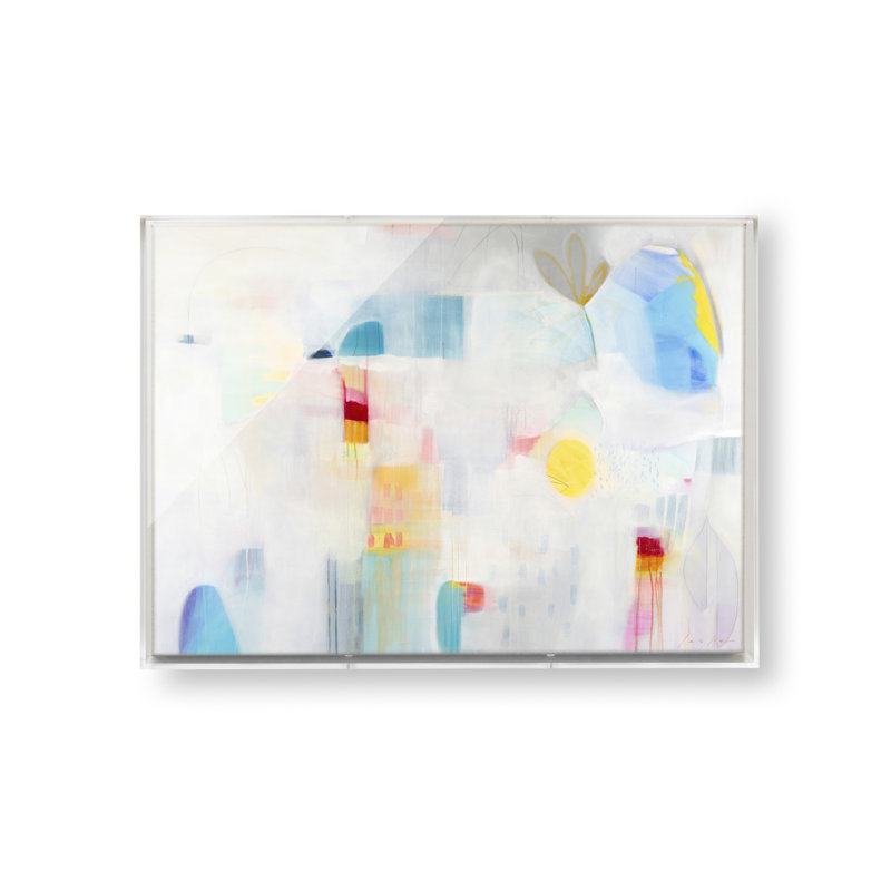 Lightness by Leslie Gaworecki, Shadow Box, 30" H x 40" W