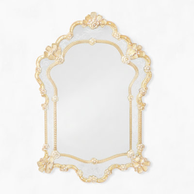 LORENZO Murano Glass Mirror