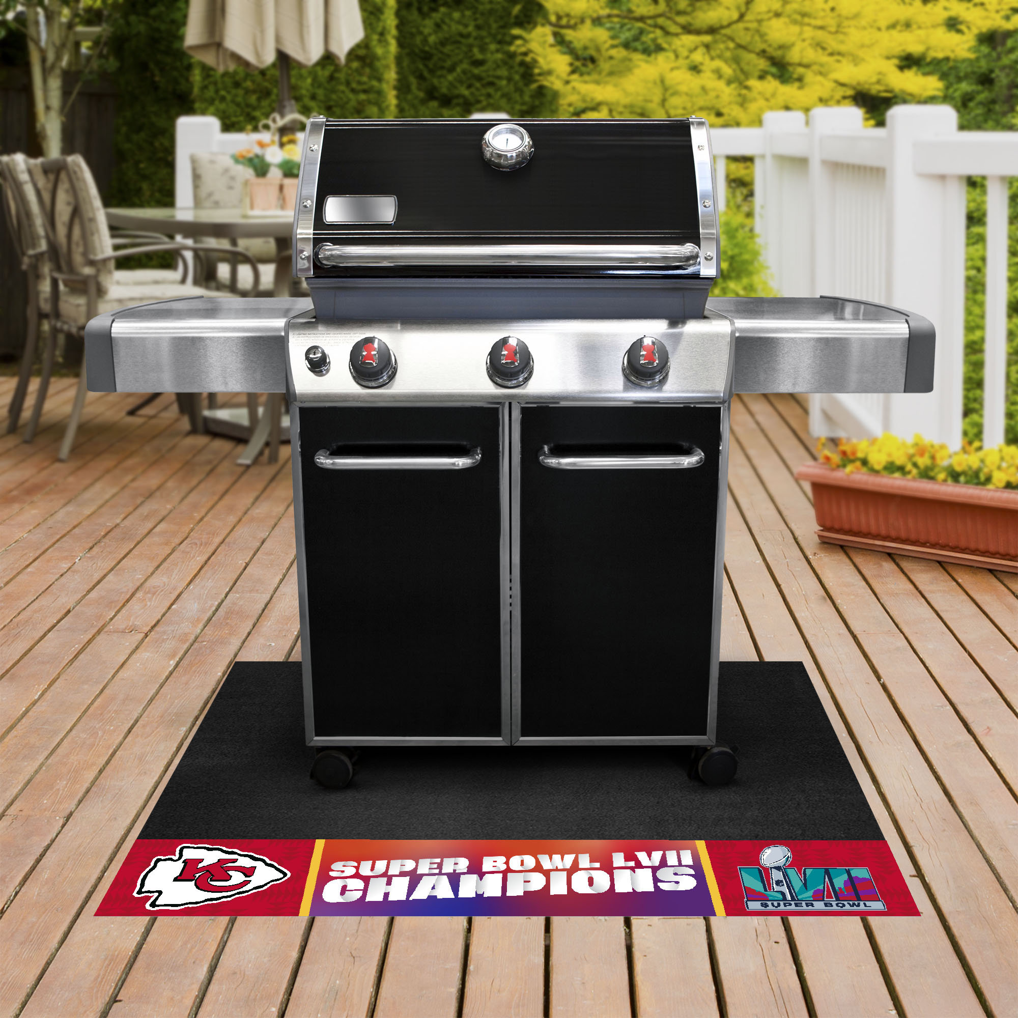 FANMATS Kansas City Chiefs Starter Mat - Super Bowl LVII