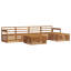 329cm Wide Patio Sectional Set