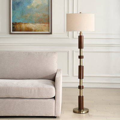 Lampe sur pied en bois Braselton