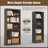 5 Shelf Standard Bookcase, Storage And Display Bookshelf-1216474132-1194126541