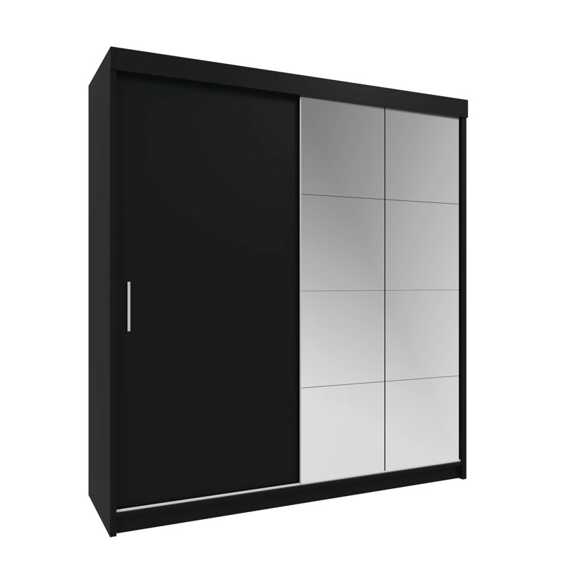 Armoire Dionisio, Noir, H 86 po x l 79 po x P 24 po