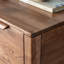 Armoire de rangement moderne en noyer noir