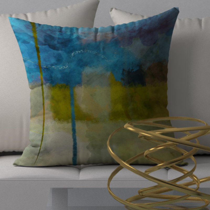 Housse de coussin carrée/insert, H 18 po x l 18 po