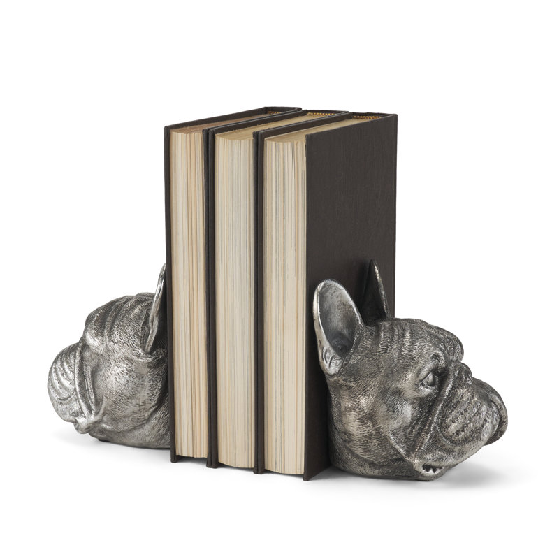 Modern & Contemporary Resin Non-Skid Bookends