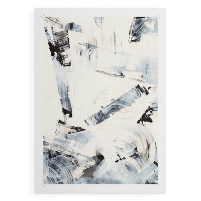Fractured Ice II -Canvas Print Only - NOT FRAMED