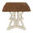 Marcotte 78-Inch Oak Top Dining Table With Interlocking Base-468723502