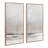 Two-Piece Watercolor Framed Canvas Art Set