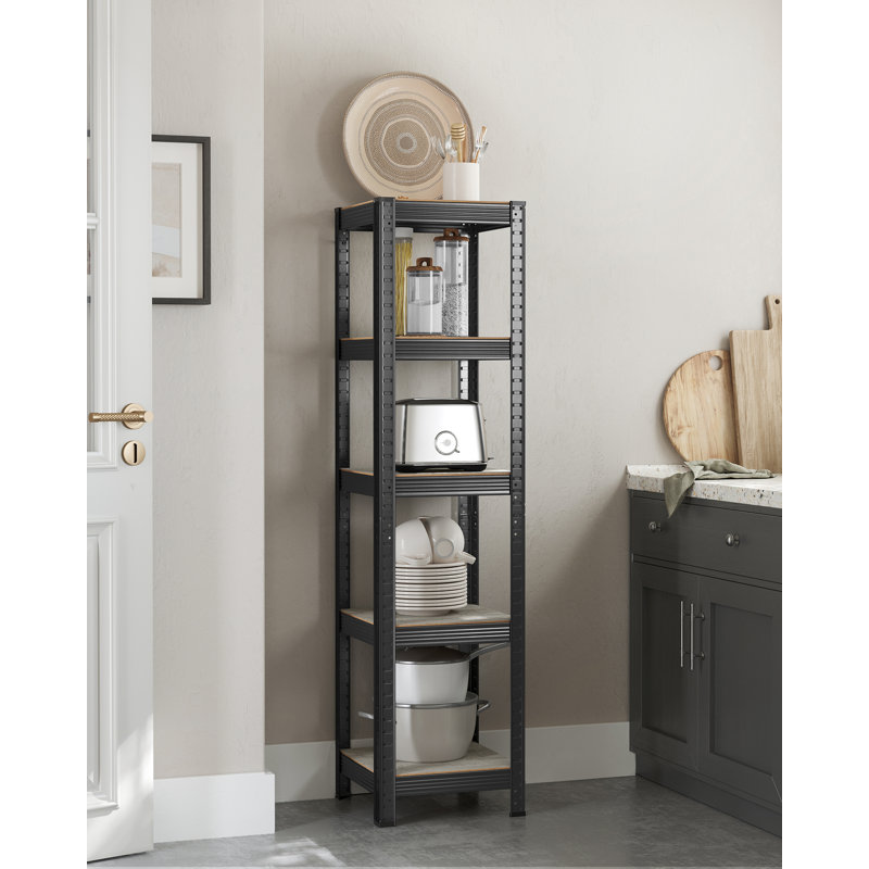 Aericka 37cm W Steel Standard Bookcase