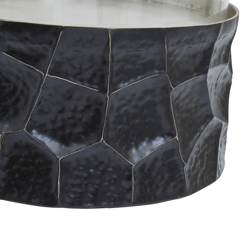 Anyelo Glass Tabletop / Centrepiece Hurricane, 31cm H x 20cm W x 20cm D