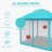 11 Ft. X 11 Ft. Pop Up Portable Gazebo with Mosquito Netting-101208999