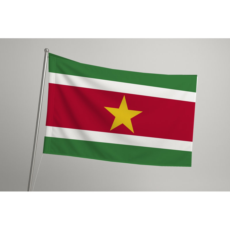 Drapeau du Suriname — Drapeau d'extérieur