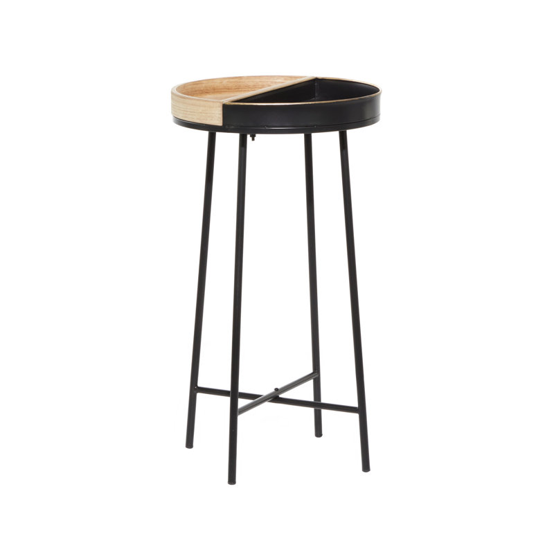 Mcelfresh Tray Top End Table, 29" H x 14.13" W x 14.13" D