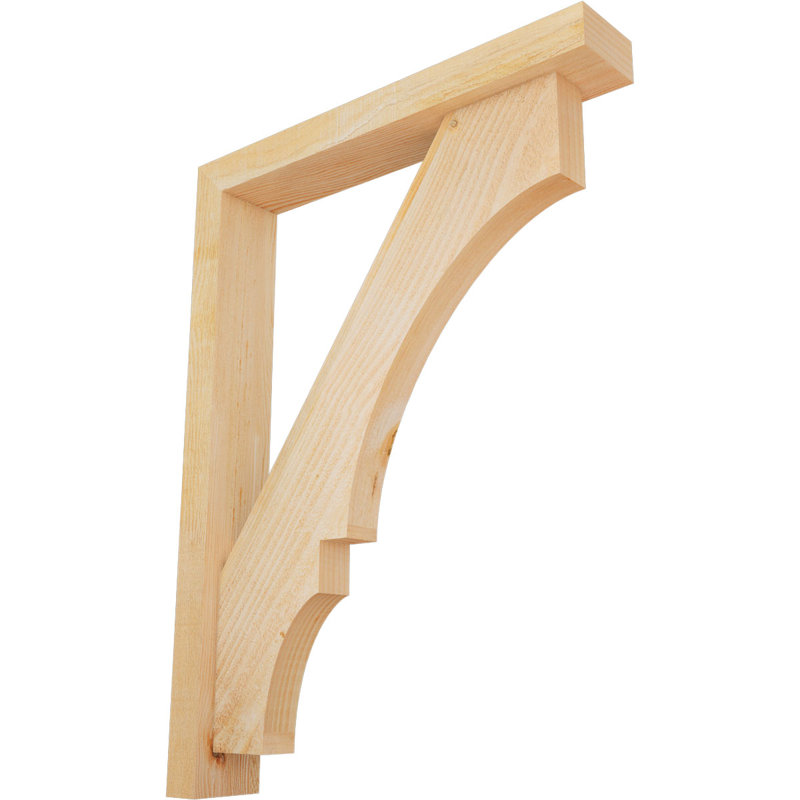 Support de bloc Balboa avec entretoise décalée, 32 x 24, Sapin Douglas de l 4 po (scié brut)