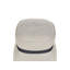 Raniah 45cm Wide Round Pouf Ottoman