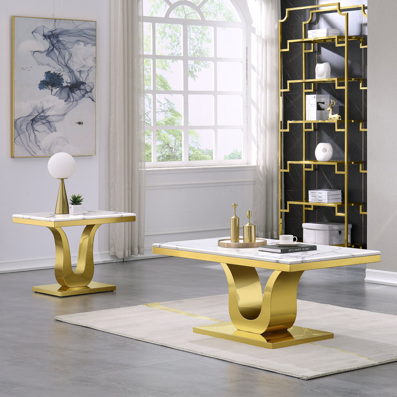 Ensemble de tables de bout
