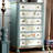 Chic Mediterranean-Inspired 6-Drawer Accent Chest