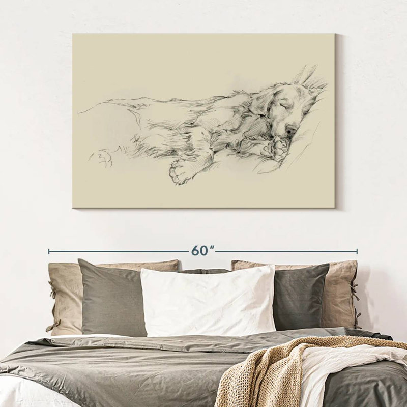 Dog Days I, 34" H x 51" W