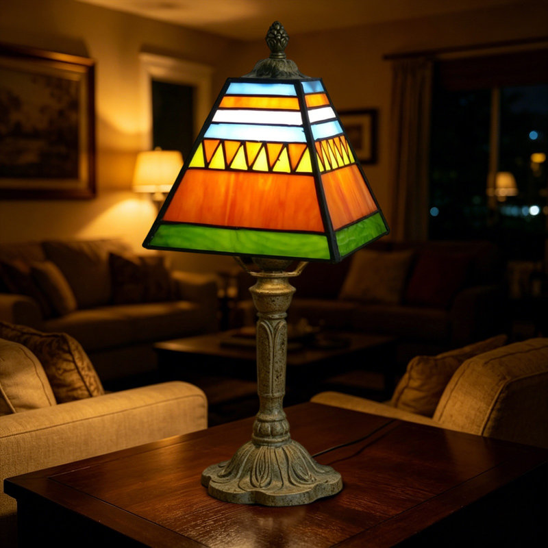Lampe de chevet moderne Seagull Lampe de table Seagull, Orange/Gold